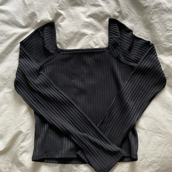 Madewell Ribbed Top - Picture 2 of 3